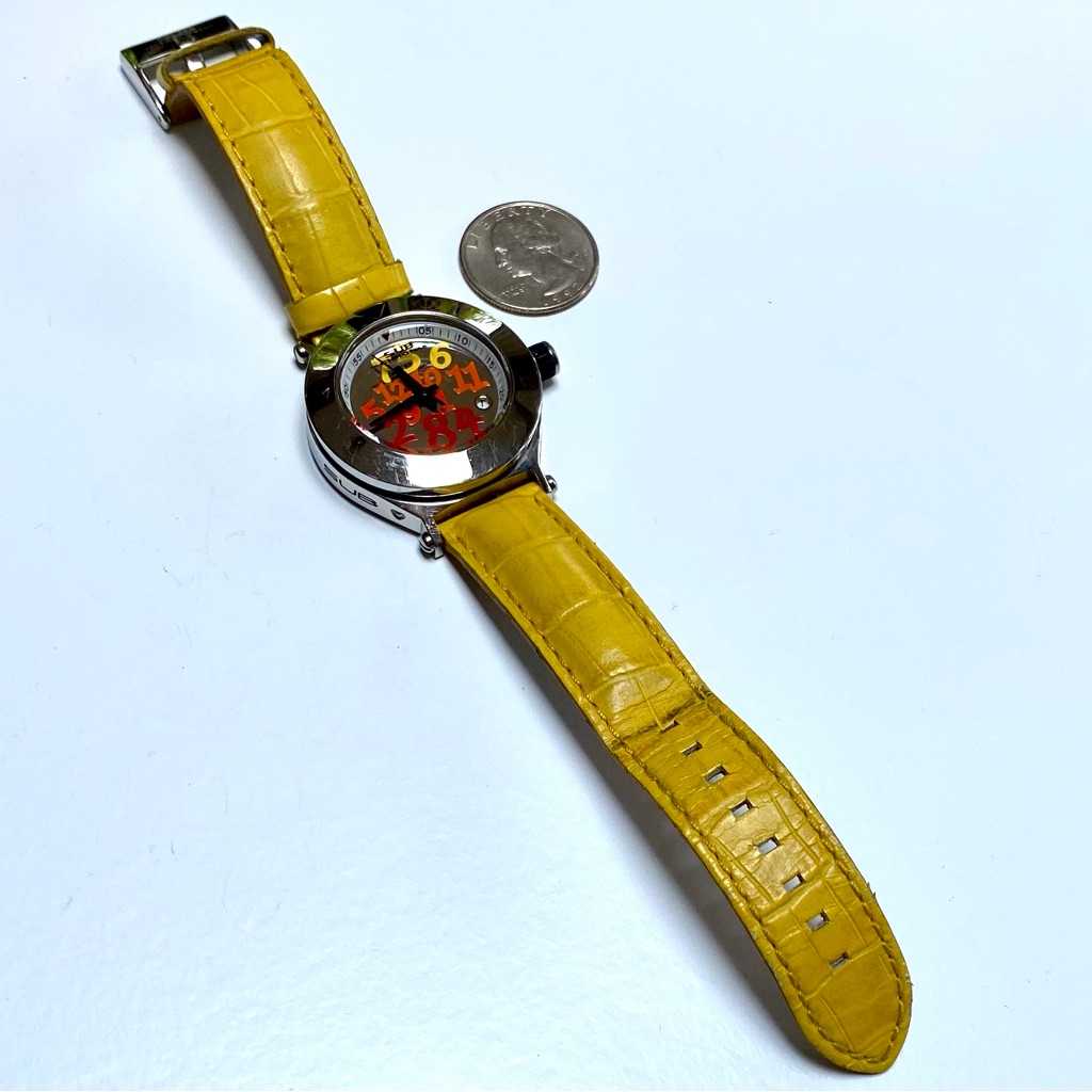 Sub Chrono Watch - Diving, Leather Band
